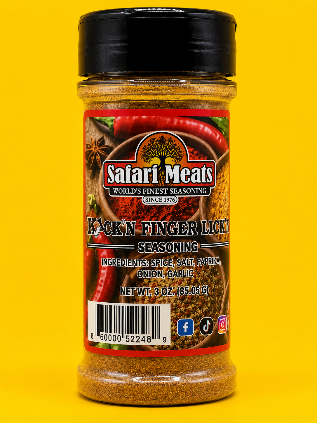 KICK'N Finger LICK'N Seasoning