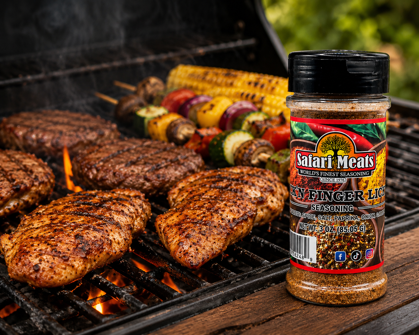 KICK'N Finger LICK'N Seasoning