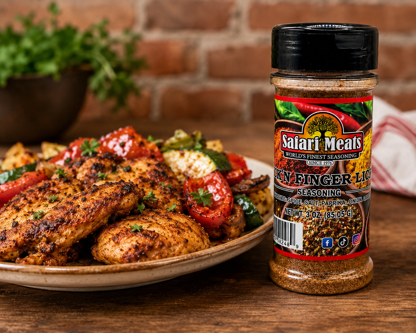 KICK'N Finger LICK'N Seasoning